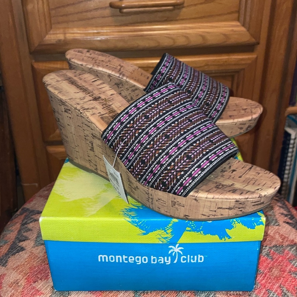 Aztec cork wedge